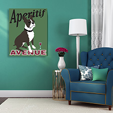 aeritif dog canvas