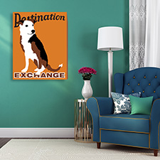 destination dog canvas